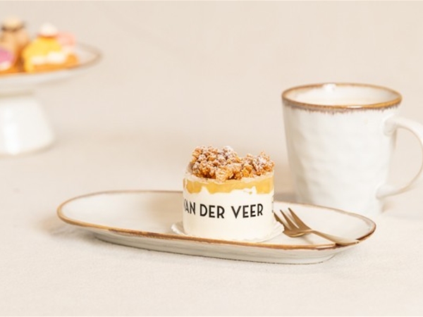 Appel crumble gebakje