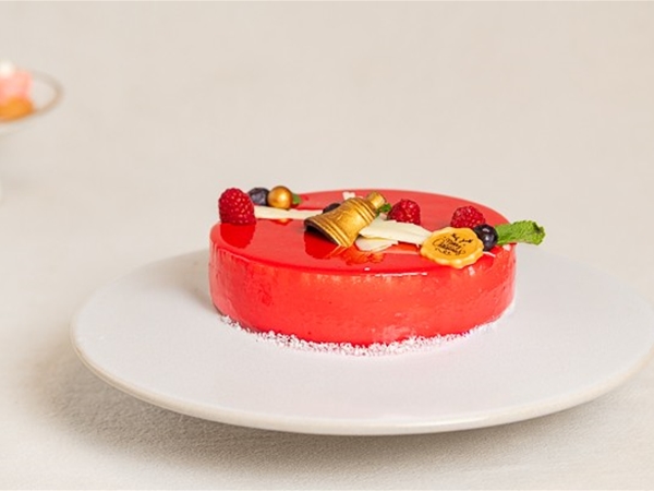 Luxe frambozen taartje