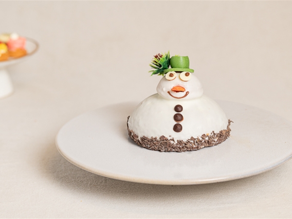 Sneeuwpop cake tulband