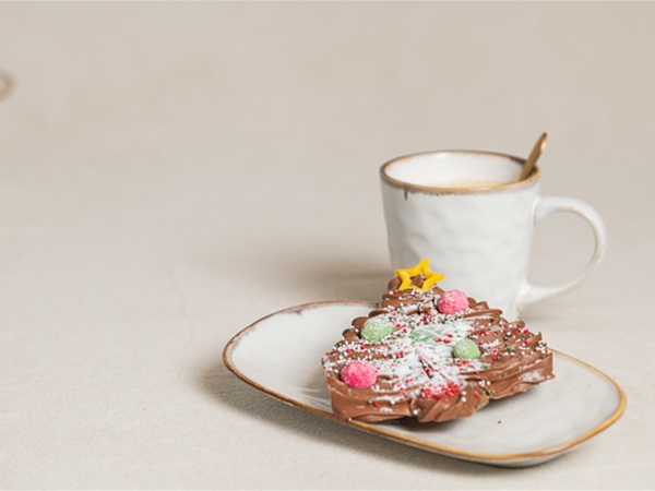 Chocolade kerstboom groot