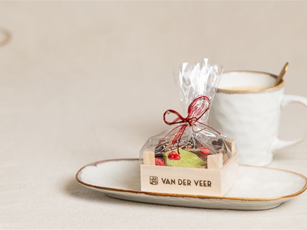 Kistje met chocolade 100 gram