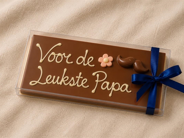 Vaderdag chocolade tablet
